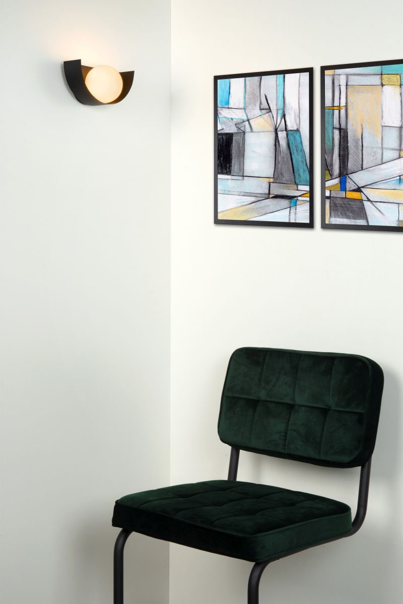 Lucide BENNI - Nástenné svietidlo - 1xG9 - Čierne